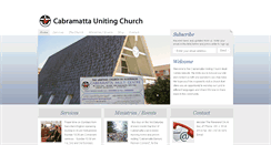 Desktop Screenshot of cabramatta.unitingchurch.org.au