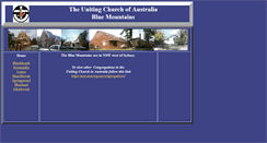 Desktop Screenshot of bluemountains.unitingchurch.org.au
