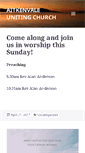 Mobile Screenshot of aitkenvale.unitingchurch.org.au