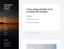 Tablet Screenshot of aitkenvale.unitingchurch.org.au