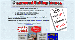 Desktop Screenshot of burwood.unitingchurch.org.au
