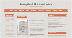 Desktop Screenshot of historicalsociety.unitingchurch.org.au