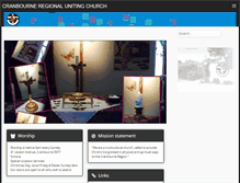Tablet Screenshot of cranbourne.unitingchurch.org.au