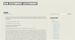 Desktop Screenshot of oldtestamentlectionary.unitingchurch.org.au