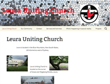 Tablet Screenshot of leura.unitingchurch.org.au