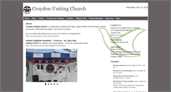 Desktop Screenshot of croydon.unitingchurch.org.au